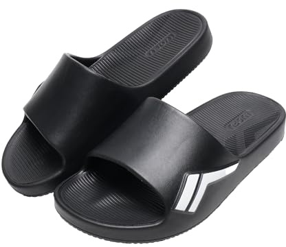 JOMIX Chanclas de hombre de verano mar zapatillas cozy sliders sandalias cómodas transpirables antideslizantes zapatos de interior y exterior MES250668-0