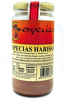 Mélange d'Épices Harissa - Préparation Épicée et Piquante pour Sauces - 155g