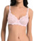 Femme Soutien-Gorge en Dentelles avec Armatures Féminin sans Rembourré, Soutien-Gorge de Tous Les Jours Femme Sexy Push-Up Rose Clair 100B