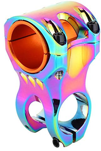 Fahrrad Lenker Vorbau 35 mm Kurzer Lenkerschaft aus Aluminiumlegierung Radfahren Mountainbike Lenker Vorbau(bunt)