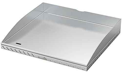 Stanbroil Stainless Steel Flat Top Gas Grill Griddle for Blackstone Portable Propane Fueled Grill - 17 Inches