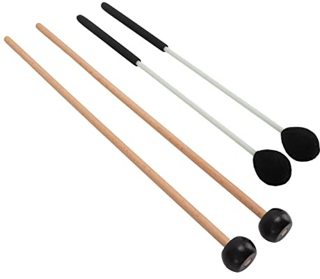 Marimba Schlägel Set, Schlaginstrument Schlägel Spielzeug Langlebig für Glockenspiel für Trommel für Xylophon