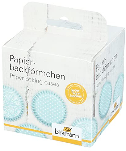 Birkmann, Papierbackförmchen, Flower Ornament, 100 Stück