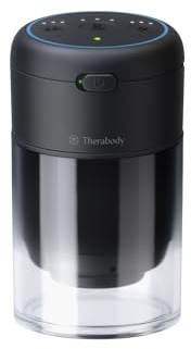 TheraCup Portable Cupping Massage Therapy for Localized Muscle Tension Relief and Blood Circulation in Back, Shoulders, Legs and Body - Smart Cupping Therapy with ThermaVibration Technology (Single)