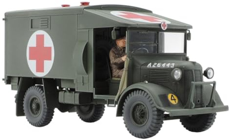 British WWII 2t 4x2 Ambulance Truck 1:48 Military Plastic Model Assembly Kit