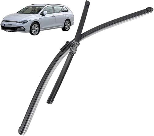 Auto Scheibenwischer für VW Golf MK8 2019–2023, 26+18, Scheibenwischer Hochwertige Wischergummi Wiper Zubehör