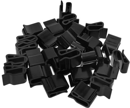 Hemobllo 50stücke Kunststoff Kabelklemme Für Photovoltaik Erdungskabel Kabelclips Für Solarmodul Kabelmanagement Drahtclips Für Anhänger Rahmen Kabelbefestigung