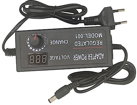 CIYODO 72w Adaptador De Ajustable Fuente De Alimentación con Pantalla Digital para Tiras De Led Compatible con Dispositivos Electrónicos