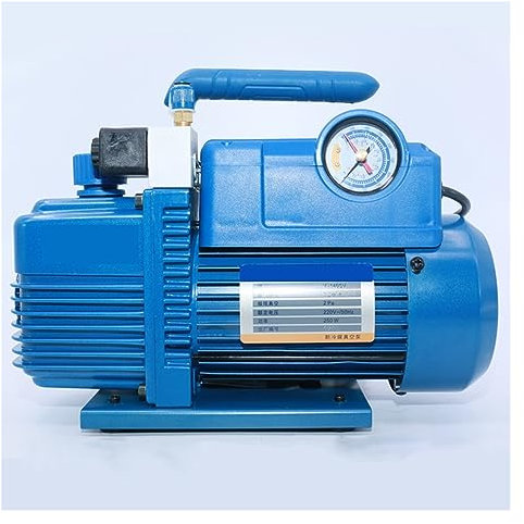 Pompa a vuoto 2L Pompa for Vuoto V-i140SV Nuovo Refrigerante R410A Aria Condizionata Riparazione Fibra Modello 2Pa 250W 7.2m3/H Con Elettrovalvola per automobili, condizionatori d'aria