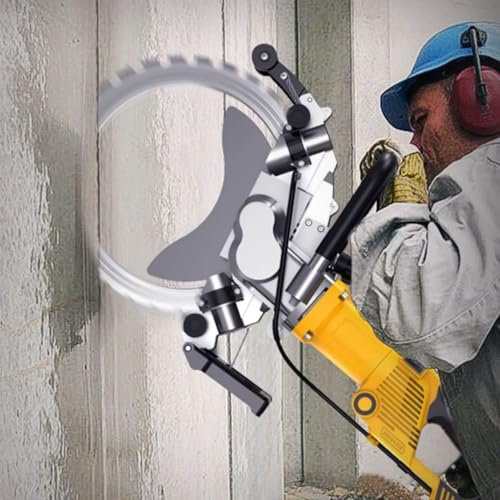 5000W Electric Wall Chaser - Water Pump + 40Cm Blade, 29Cm Cutting Depth, Brick Wall Cut 2 Meters in 5 Minutes, for Cutting Concrete, Stone, Brick, Roof Tile