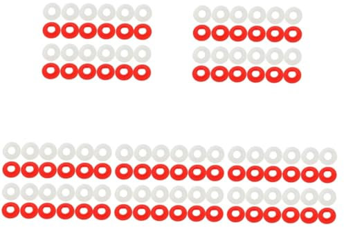 DECHOUS 120pcs Swing Top Bottle Cap Washers Leak Gasket Sealer for Soda Pop Beer Bottle Seals Replacement Seals