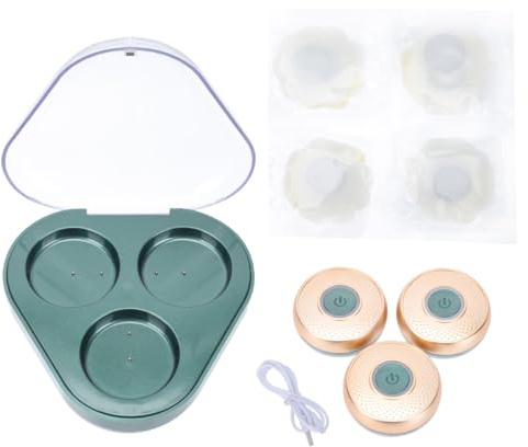 Healeved Scatola per Moxibustione senza Fumo Tecnologia Grafene, Moxa Care Box Portatile Abs, Strumento per Terapia Moxa Ricarica USB