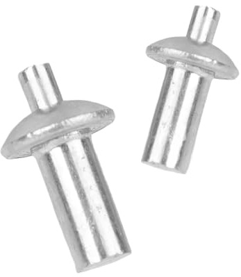 Rivetti ciechi a testa larga, Confezione da 100 rivetti ad espansione con testa tonda in lega di alluminio, 5x(7-11) mm(100pcs,11mm)