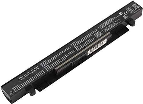 JCEQNVWL 14.8V 2200mAh A41-X550 A41-X550A Laptop Battery Compatible for ASUS A450 P550 F550 k550 R510 X450 X550V A450C X550C X550A X550B X550D Y481C Y581C Battery Series