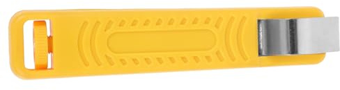 SOESFOUFU Alicates Pelacables Eléctrico Ajustables Pequeños Mango Antideslizante para Cables de Pvc y Cobre, Herramienta Pelacables Eléctrica Profesional para Electricistas, Corte Preciso