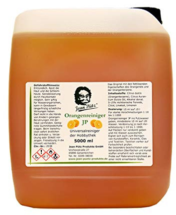 Orangenreiniger Konzentrat aus Orangenöl 5 Liter von Jean Pütz Original