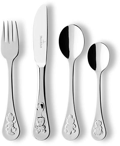 Villeroy & Boch Piemont Kinderbesteck 4tlg. Spülmaschinenfest 18/10 Edelstahl