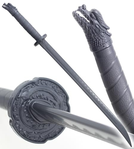 Epee Polypropylene Sabre Noire Dragon Entrainement ABS Highlander Epee Duncan Katana