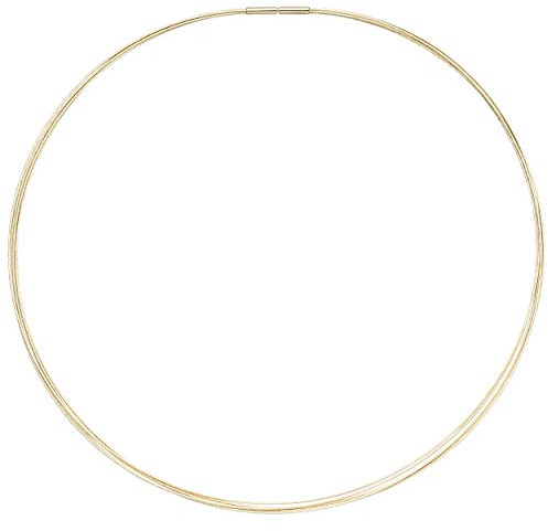 Jobo Damen-Halsreif aus 14 Karat 585 Gold 5-reihig 42 cm