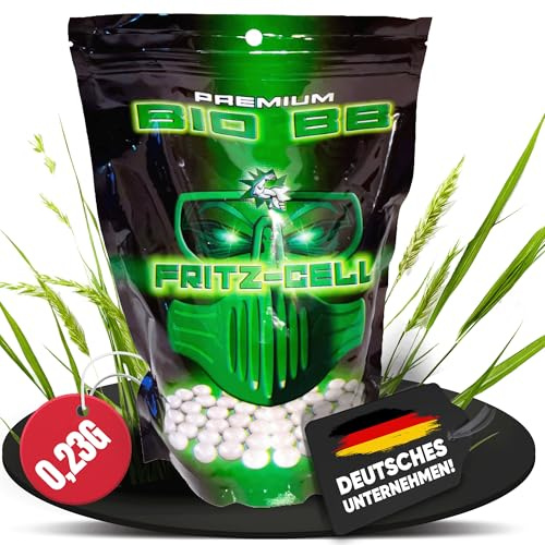 4347 Pallini Airsoft BB Bio 6mm 0,23g 4347 Pezzi Sacchetto Premium Biodegradabili