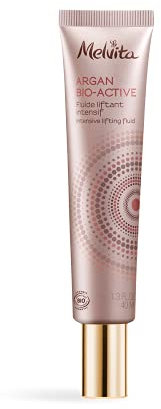 Melvita - Straffendes Gesichtsfluid mit Arganöl - Bio-Aktiv-Argan - Glättet Falten und feine Linien, Lifting-Effekt - Natürlich - 40 ml
