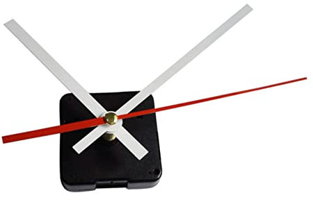 Operitacx Stummschaltungs Uhrwerk Satz Mit Langer Welle Geräuschloses Uhrwerk Kit Aus Messing Für Wanduhr Ersatz Kompatibel Mit Verschiedenen Uhrzeigern Für Zuhause Schule Und Hotel