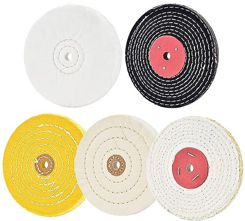 Disco de pulido de 150 mm, disco de pulido para Touret con agujero de 1/2 pulgadas (1,27 cm)