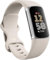 Google Fitbit Charge 6 Activity Tracker with 6-months Premium Membership Included, 7 days battery life and Google Wallet and Google Maps, Porcelain / Silver Aluminium