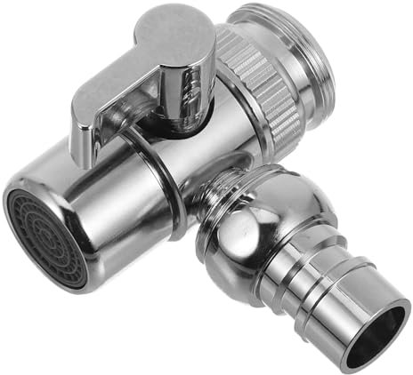 DECOMELODY Zulaufschlauchverbinder Waschmaschine Kupfer Wasseranschluss Adapter 1/2 Zoll Dicht Abdichtend Kompakt für Waschmaschinen Anschluss