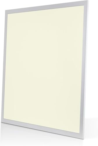 Bright Source 600x600 LED Backlit Recessed Ceiling Tile Light Panel, 30W, 4050lm, 90° Beam Angle, 3000K Warm White, LED Driver Included, TP(a) Rated, Low-Glare UGR<19, Flicker Free