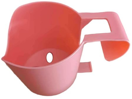 MotiveTech Portavasos para Piscinas elevadas, Organizador de Vasos de Agua, Almacenamiento de Accesorios portátiles, Base de Drenaje, Bandeja para Vasos de, Rosa