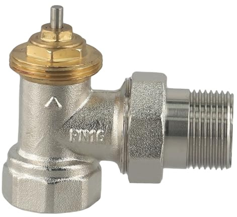 DN15/DN20 Messing Winkel Thermostatregelventil ohne Thermostatkopf DN15 DN20 Messing Winkel Temperaturregelventil Thermostatregelventil ohne Thermostatkopf für Heizkörperventil