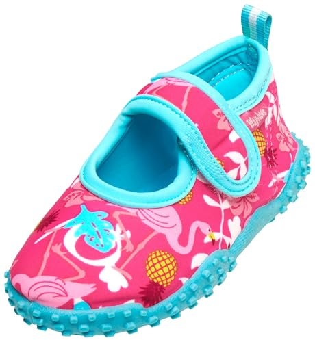 Playshoes Aquaschuhe Unisex Kinder Wassersportschuh, Flamingo, 20/21 EU