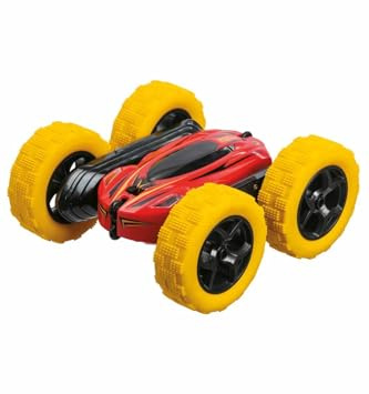 Mondo Motors - Hot Wheels Flip Racer - Ferngesteuertes Auto für Kinder - Ferngesteuertes Stuntauto RC Stunt Rotation - 1:28 / 27 Mhz Ferngesteuertes Auto - Spielzeug für Kinder - 63591