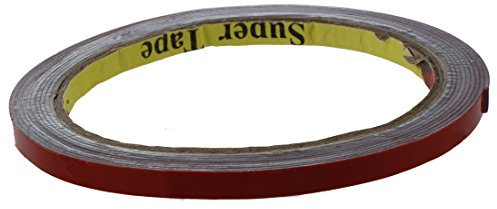 Jdeijfev 2 x , 300 cm, 6 mm, nastro adesivo in schiuma per auto, camion, acrilico, nastro biadesivo
