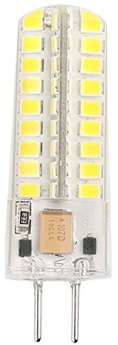 Wudaizhi 12v G6.35 72-led Bulb Light 7w Smd2835 Silicon Warm White Equivalent to 60w Halogen Lamp for Home Lighting