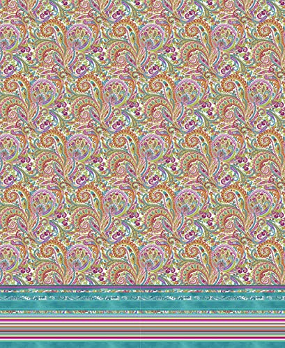 Bassetti NOTO Tagesdecke aus 100% Baumwolle in der Farbe Türkis T1, Maße: 220x255 cm - 9321978