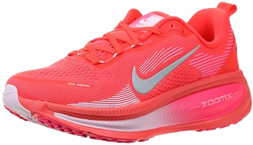 Nike Sneaker da donna Vomero 18, Cremisi brillante/bianco/rosa iper, 42 EU