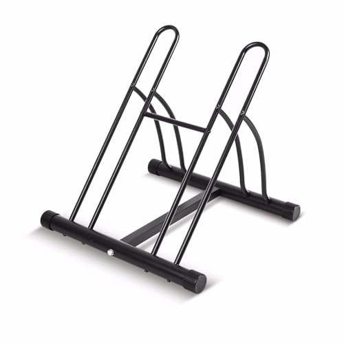 Fahrradständer für 2 Fahrräder, Boden Fahrradhalter, Fahrrad Parkplatz, Stahl, für Reifen bis 29 Zoll - MHBB5012 - INION