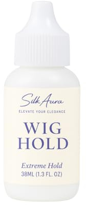 Silk Aura Perückenkleber Lace Front, Starker Halt, Unsichtbare Verklebung, Wasserfester & Ölbeständiger Haarkleber für Perücken, Toupets & Haarteile, 38ml (1.3oz)