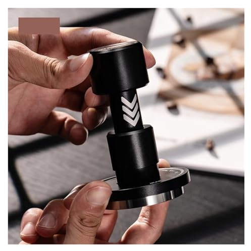 V6 Impact Espresso Tamper, kalibrierter Meta-Kaffeetamper, Kaffeemaschine, passend for über 51/54/58 mm Siebträger(53.3mm)