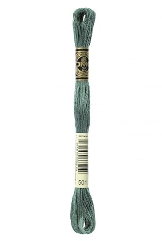 DMC Baumwoll-Stickgarn 501, pro Knäuel