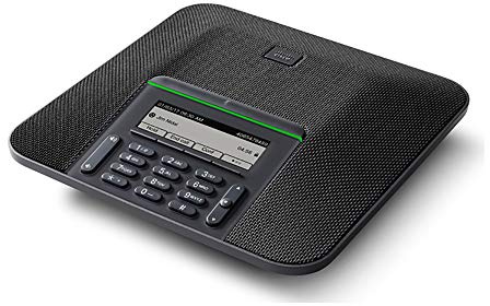 Cisco IP Conference Phone 7832 with Multiplatform Firmware, 360-Degree Microphone Coverage, 3.4-inch Monochrome LCD, Class 2 PoE, Supports 1 Line, 1-Year Limited Hardware Warranty (CP-7832-3PCC-K9=)