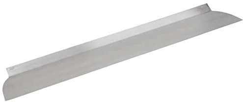 Toolty Stainless Steel Skimming Spatula - Accessories - PVC Handle - Fiberglass Telescopic Stick - DIY (400mm Blade Replacement)