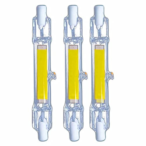 ASDNN 15W R7S 78mm LED Bulb Cool White 6000K R7S Linear Reflector Bulb Equivalent 48W 75W R7S LED Halogen Bulb Slim LED Spotlight Bulbs for Ceiling Floodlight Lamp (2Pack)