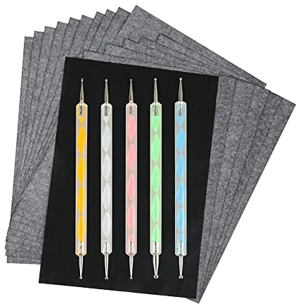 VOANZO 100 hojas de papel de transferencia de carbono negro grafito A4 trazado de papel de copia para papel de madera, lienzo y superficies de arte, copia de trazado