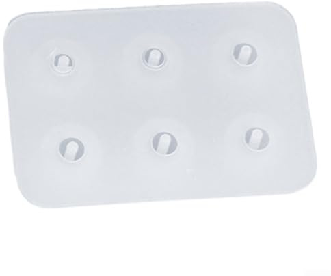 SPORTARC Moule cube rond perles en résine époxy facile à utiliser pour les projets de bricolage réutilisable et facile à nettoyer Matériau en silicone, 1401201499