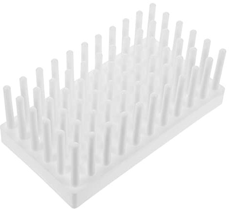 Reagenzglas-Klammern, 2 Stück, for Ablassen von Kunststoffrohren, Laborhalter, Trockner, Trocknen, Test, Laborregal, Ständer, Verwendung for Zapfen, Zentrifuge, Regale, Regale, Regale, Regale, Reagenz