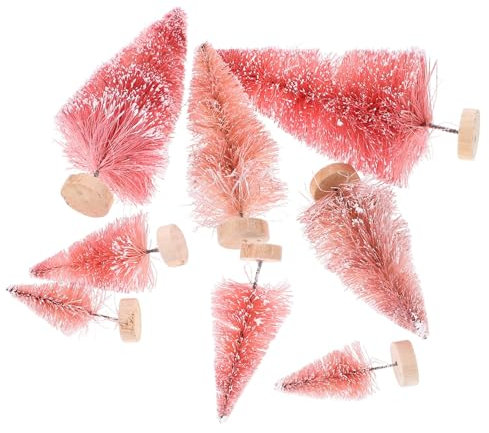 OFFSCH Miniatur Weihnachtsbaum Künstlicher Mini-Weihnachtsbaum Für Schreibtisch Klein Weihnachtsbaum Ornament Weihnachtsschmuck Haus