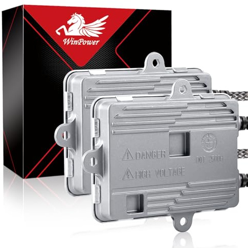 WinPower 35W HID-Vorschaltgerät steuergerät AC Xenon Brenner Treiber für Hid-Umbausatz H1 H3 H4 H7 H8 H9 H11 HIR2 HB3 HB4 H15 H13 usw., 2 Stück